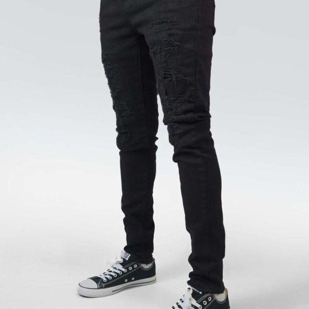 PREME Distressed Jeans 34W x 35L